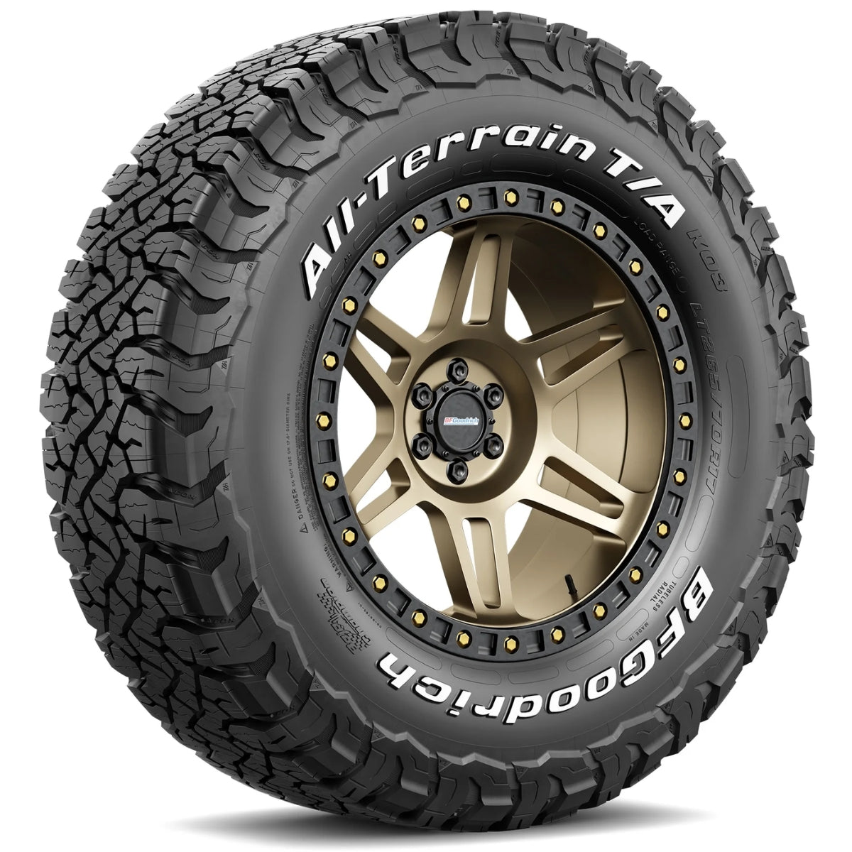 Llanta 285/70R17 126/123S Bfgoodrich All-Terrain T/A KO3 TL LRE RWL