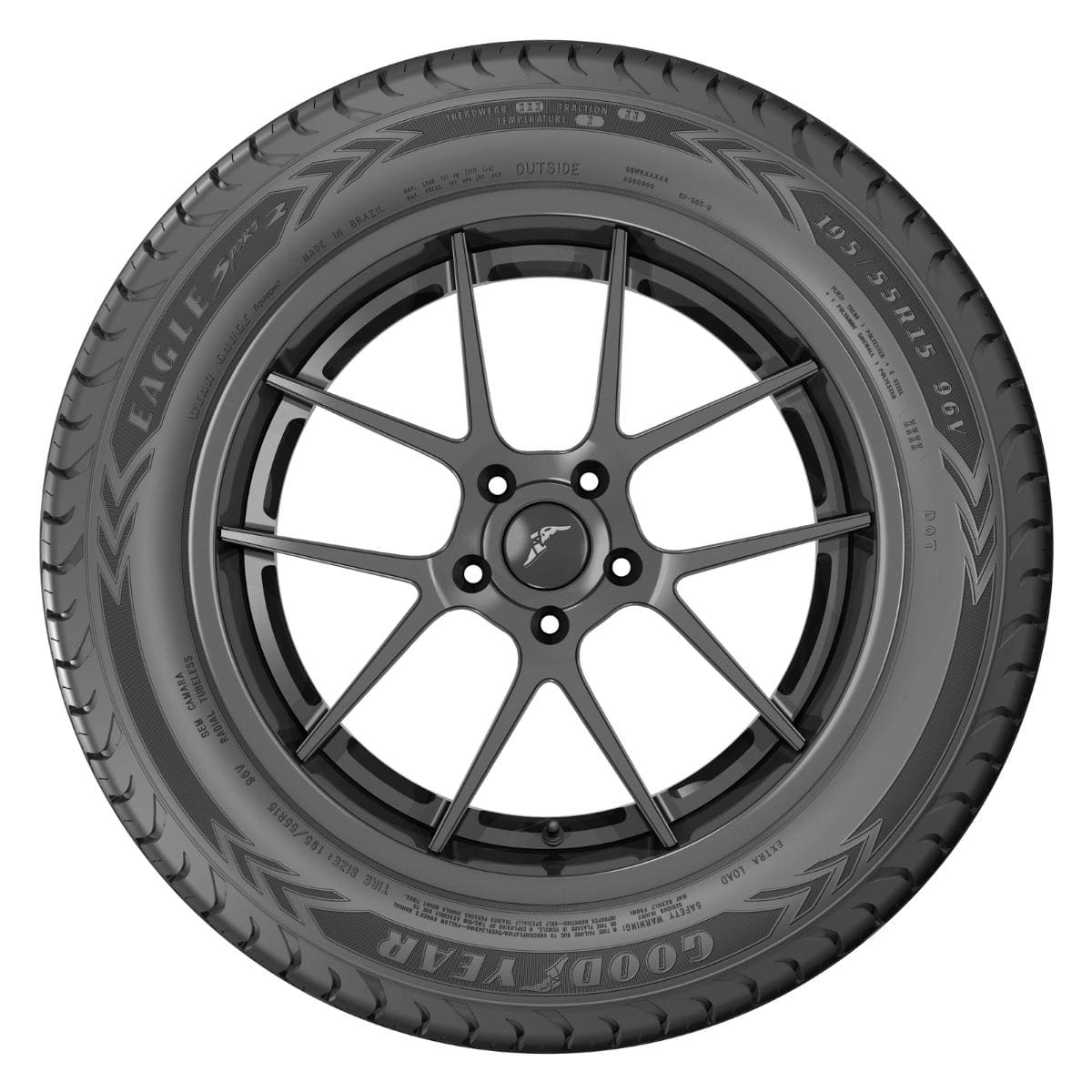 Llanta 195/65R15 91V Goodyear Eagle Sport 2