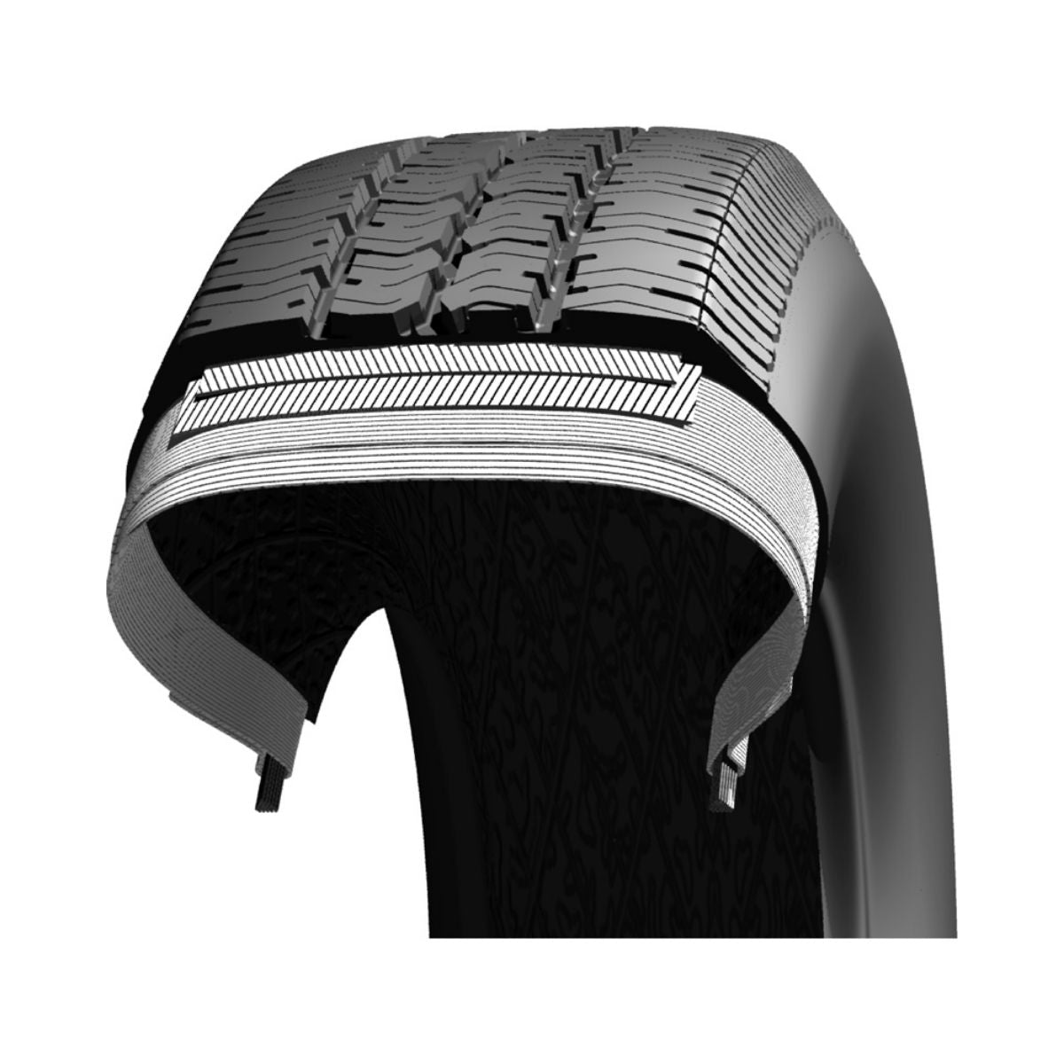 Llanta 225/75R16 104S Goodyear Wrangler ST