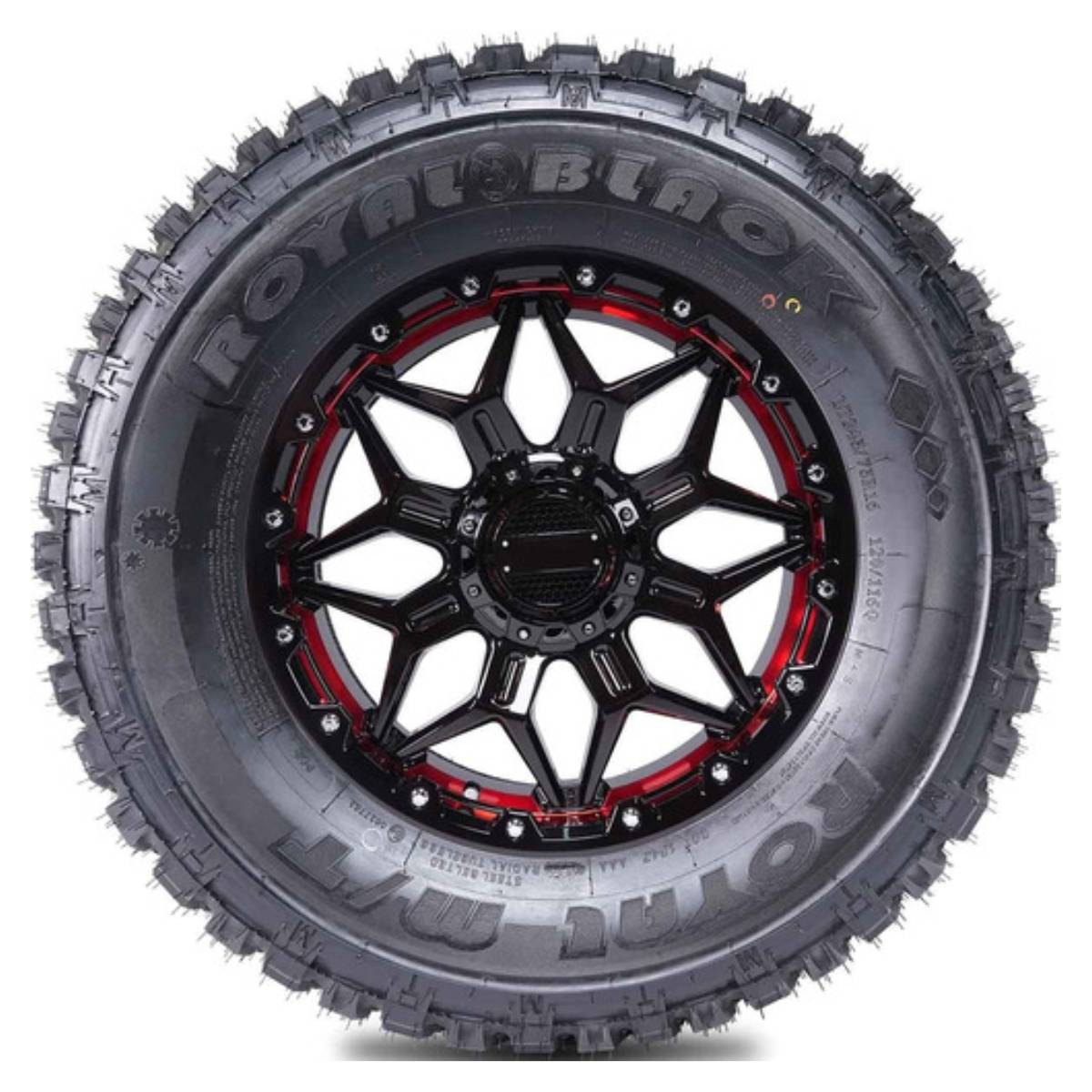 Llanta 265/75R16 123/120Q Royal Black Royal M/T